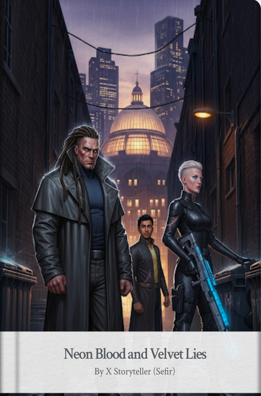 Ebook: Neon Blood and Velvet Lies